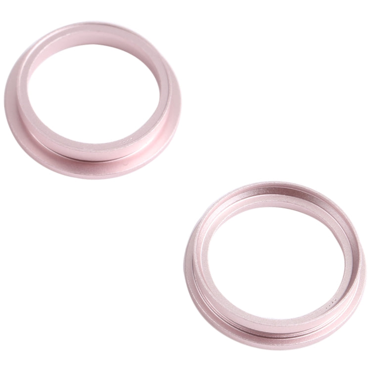 2 PCS Rear Camera Glass Lens Metal Outside Protector Hoop Ring for iPhone 13 mini(Gold) - Camera Series by PMc TechLife | Online Shopping South Africa | PMc TechLife | Buy Now Pay Later Mobicred