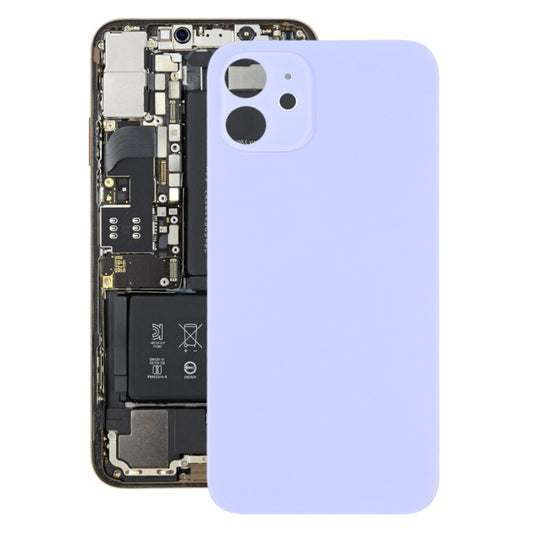 Battery Back Cover for iPhone 12 Mini(Purple) - Back Cover by PMC Jewellery | Online Shopping South Africa | PMC Jewellery | Buy Now Pay Later Mobicred