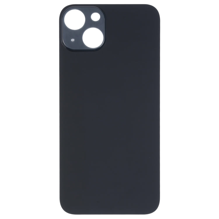 Easy Replacement Big Camera Hole Glass Back Battery Cover for iPhone 14(Black) - Back Cover by PMc TechLife | Online Shopping South Africa | PMc TechLife | Buy Now Pay Later Mobicred