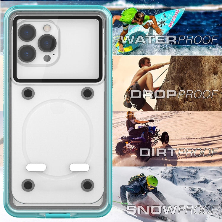 10m Depth Diving Waterproof Protective Phone Case for 5.9-6.9 inch Phone(Green) - Waterproof Bag by PMC TechLife | Online Shopping South Africa | PMC TechLife | Buy Now Pay Later Mobicred