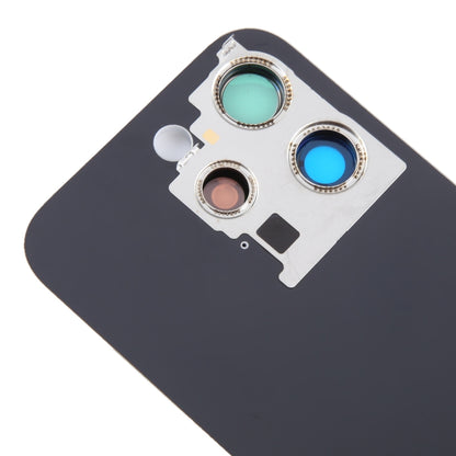 For iPhone 15 Pro Glass Battery Back Cover with Camera Lens Cover(Grey) - Back Cover by PMC Jewellery | Online Shopping South Africa | PMC Jewellery