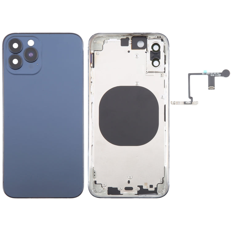 Back Cover with Appearance Imitation of iP15 Pro for iPhone XS(Blue) - Back Cover by PMC Jewellery | Online Shopping South Africa | PMC Jewellery | Buy Now Pay Later Mobicred