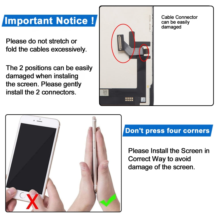 JK incell LCD Screen For iPhone 15 - free shipping - PMC TechLife - Order now!
