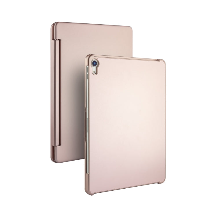F105A Colorful Backlight Aluminum Backplane Wireless Bluetooth Keyboard Tablet Case for iPad Pro 11 inch ���2018��� (Rose Gold) - For iPad Pro by PMC TechLife | Online Shopping South Africa | PMC TechLife