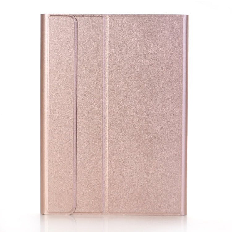 A102 For iPad 10.2 inch Ultra-thin Detachable Bluetooth Keyboard Leather Tablet Case with Stand Function(Rose Gold) - Universal by PMC TechLife | Online Shopping South Africa | PMC TechLife