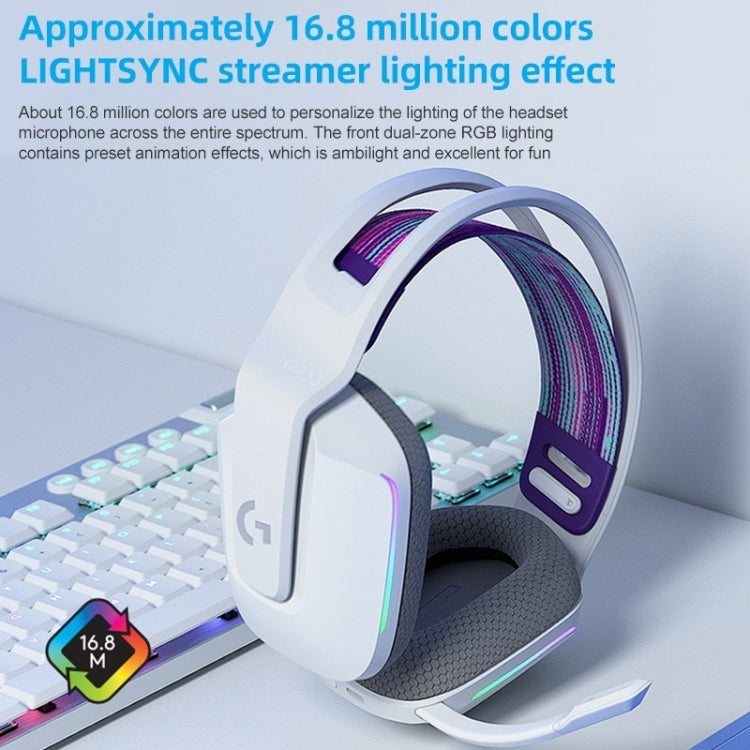 Logitech G733 LIGHT SPEED Wireless RGB Gaming Headset(Silver) - free shipping - PMC TechLife - Order now!
