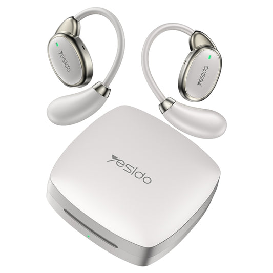 Yesido YSP19 OWS Open Wireless Bluetooth Earphone (White) - TWS Earphone by Yesido | Online Shopping South Africa | PMC Jewellery | Buy Now Pay Later Mobicred