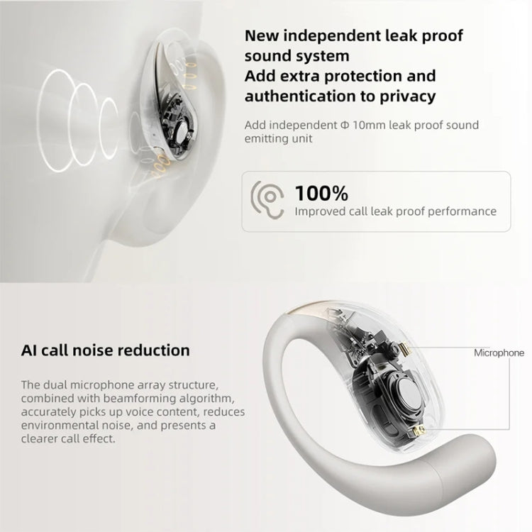 Original Xiaomi Bluetooth 5.3 Open-Ear Wireless Bluetooth Earbuds (Gold) - Bluetooth Earphone by Xiaomi | Online Shopping South Africa | PMC Jewellery | Buy Now Pay Later Mobicred