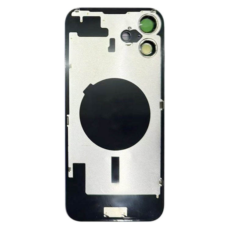 For iPhone 16 Battery Back Cover with Camera Lens Cover(Cyan) -  by PMC TechLife | Online Shopping South Africa | PMC TechLife | Buy Now Pay Later Mobicred