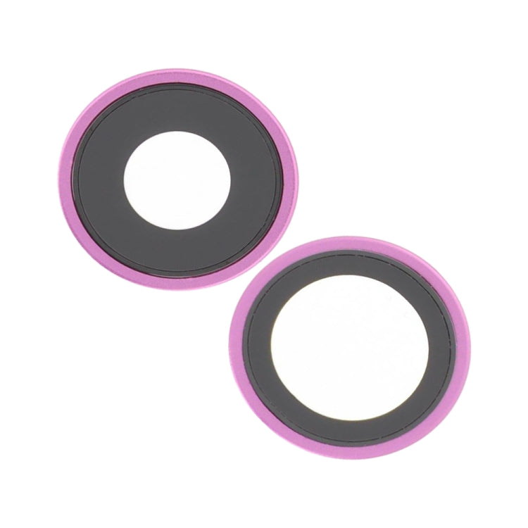 For iPhone 16 / 16 Plus Rear Camera Lens Cover (Pink) - Camera Series by PMc TechLife | Online Shopping South Africa | PMc TechLife | Buy Now Pay Later Mobicred