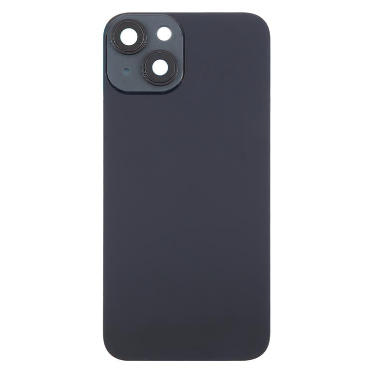 For iPhone 14 EU Version Battery Back Cover with Middle Frame(Black) - Back Cover by PMc TechLife | Online Shopping South Africa | PMc TechLife | Buy Now Pay Later Mobicred