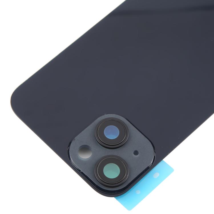 For iPhone 14 EU Version Battery Back Cover with Middle Frame(Black) - Back Cover by PMc TechLife | Online Shopping South Africa | PMc TechLife | Buy Now Pay Later Mobicred