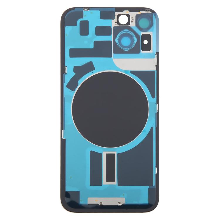 For iPhone 14 EU Version Battery Back Cover with Middle Frame(White) - Back Cover by PMc TechLife | Online Shopping South Africa | PMc TechLife | Buy Now Pay Later Mobicred