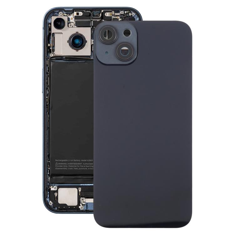 For iPhone 14 Plus China Version Battery Back Cover with Middle Frame(Black) - Back Cover by PMc TechLife | Online Shopping South Africa | PMc TechLife | Buy Now Pay Later Mobicred