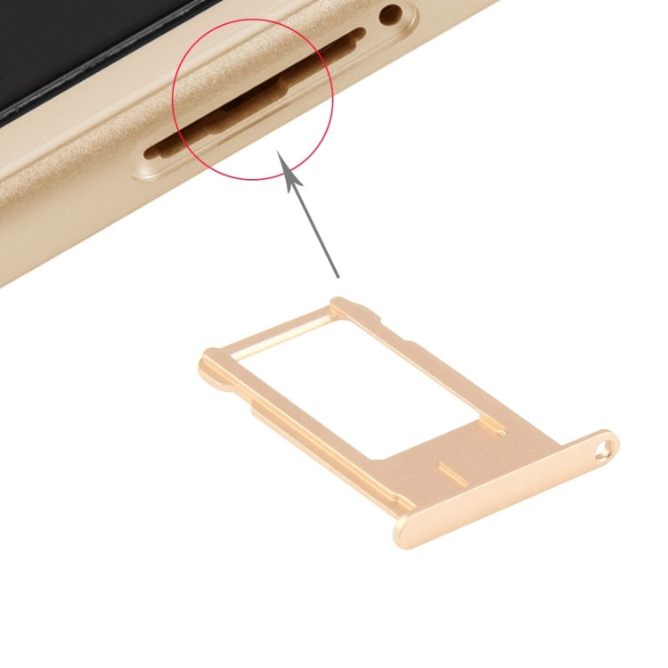 Card Tray for iPhone 6 Plus(Gold) - iPhone 6/6 Plus Parts by PMc TechLife | Online Shopping South Africa | PMc TechLife | Buy Now Pay Later Mobicred