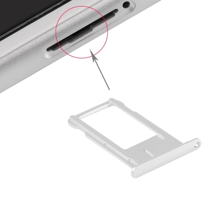 Card Tray for iPhone 6 Plus(Silver) - iPhone 6/6 Plus Parts by PMc TechLife | Online Shopping South Africa | PMc TechLife | Buy Now Pay Later Mobicred