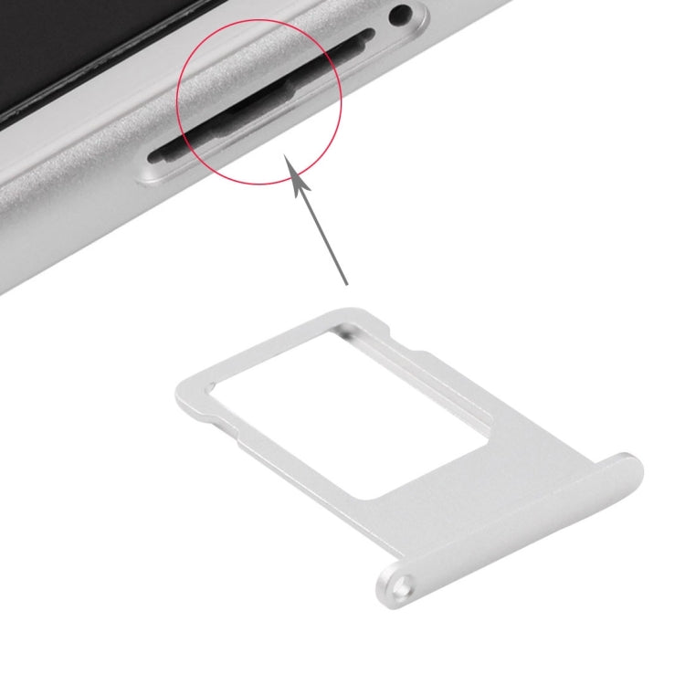Card Tray for iPhone 6s (Silver) - iPhone 6S/6S Plus Parts by PMc TechLife | Online Shopping South Africa | PMc TechLife | Buy Now Pay Later Mobicred
