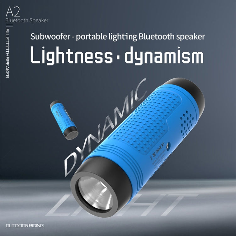 ZEALOT A2 Multifunctional Bass Wireless Bluetooth Speaker, Built-in Microphone, Support Bluetooth Call & AUX & TF Card & LED Lights (Brown) - free shipping - PMC Jewellery - Order now!