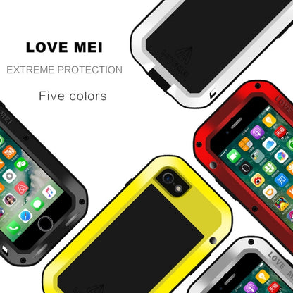 LOVE MEI for  iPhone 7 Professional and Powerful Dustproof Shockproof Anti-slip Metal Protective Case(Silver) - More iPhone Cases by LOVE MEI | Online Shopping South Africa | PMC Jewellery