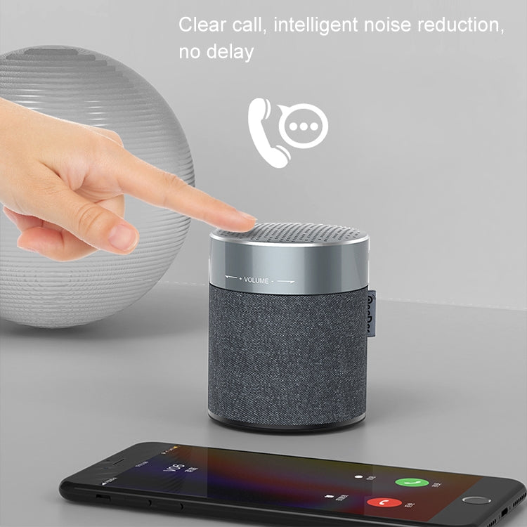 Oneder V13 Mini  Wireless Bluetooth Speaker, Support Hands-free & TF & FM & AUX(Grey) - free shipping - PMC Jewellery - Order now!