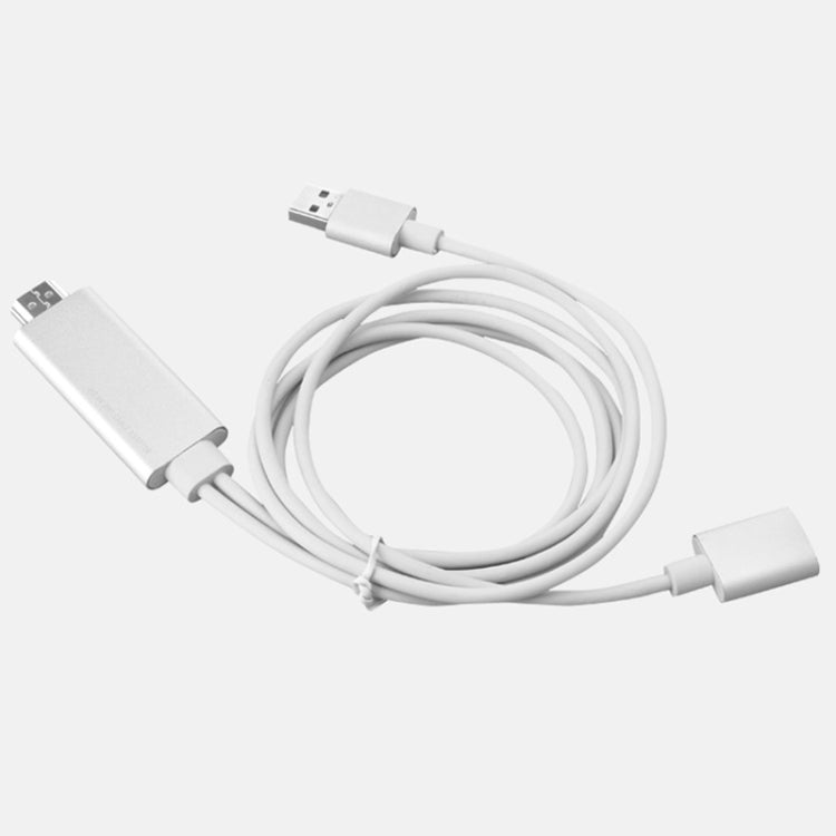 Onten 7562 USB Female to HDMI Phone to HDTV Adapter Cable for iPhone / Android - free shipping - PMC Jewellery - Order now!