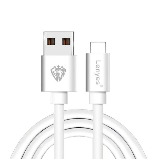 Lenyes LC701 2m 2.0A Output USB to 8 Pin PVC Data Sync Fast Charging Cable - Normal Style Cable by PMC Jewellery | Online Shopping South Africa | PMC Jewellery | Buy Now Pay Later Mobicred