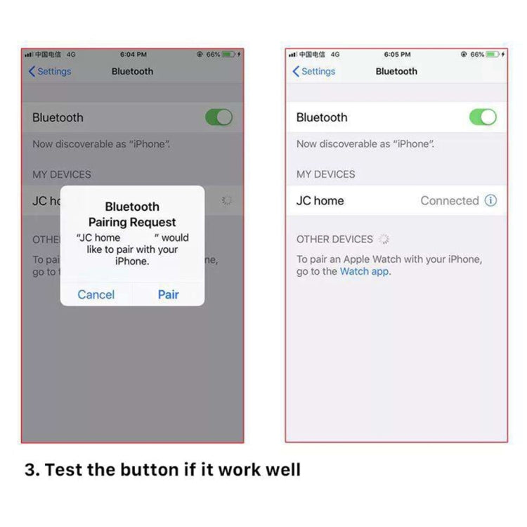 Home Button (3rd ) with Flex Cable (Not Supporting Fingerprint Identification) for iPhone 8 Plus / 7 Plus / 8 / 7(Silver) - Button & Card Slots by PMC TechLife | Online Shopping South Africa | PMC TechLife | Buy Now Pay Later Mobicred