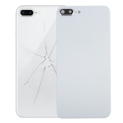 Back Cover with Adhesive for iPhone 8 Plus (White) - iPhone 8 Plus Parts by PMc TechLife | Online Shopping South Africa | PMc TechLife | Buy Now Pay Later Mobicred