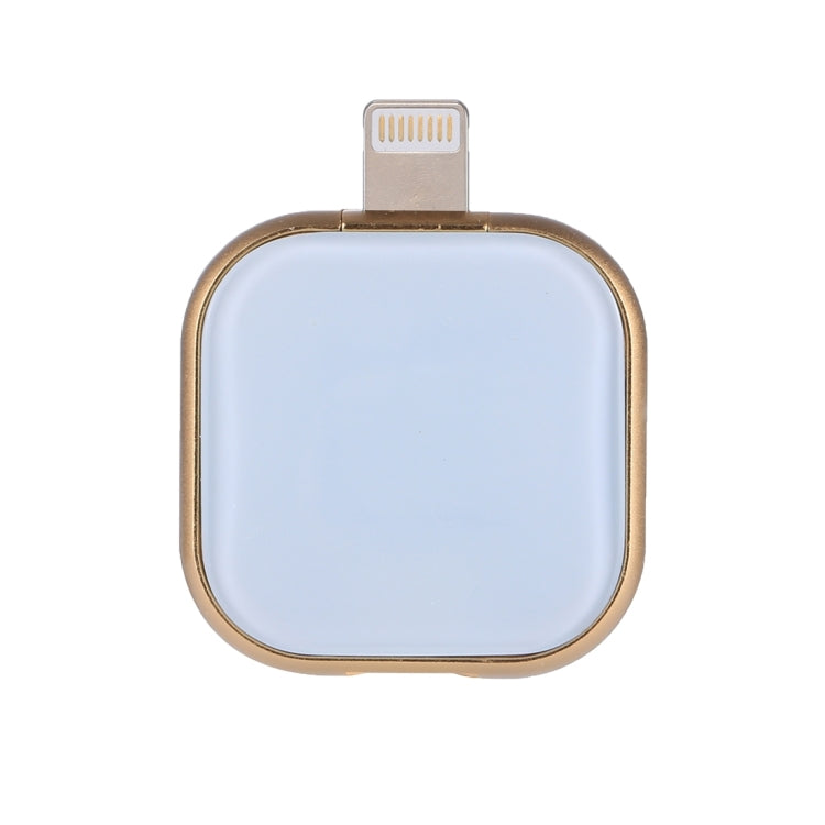 RQW-18S 8 Pin 128GB Multi-functional Flash Disk Drive with USB / Micro USB to Micro USB Cable(Gold) - U Disk & Card Reader by PMC Jewellery | Online Shopping South Africa | PMC Jewellery | Buy Now Pay Later Mobicred