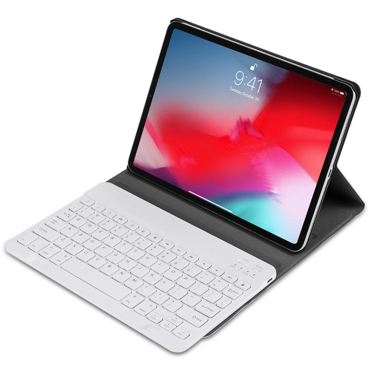 A11 Bluetooth 3.0 Ultra-thin ABS Detachable Bluetooth Keyboard Leather Tablet Case with Holder for iPad Pro 11 2022 / 2021 / Air 5 / Air 4 (Rose Gold) - For iPad Pro by PMC Jewellery | Online Shopping South Africa | PMC Jewellery | Buy Now Pay Later Mobicred