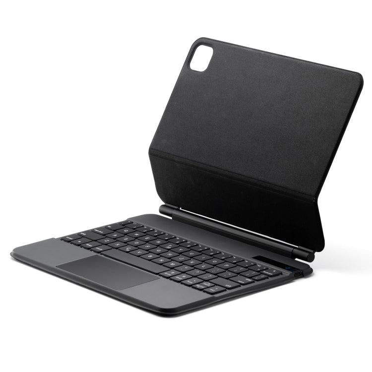 P109 Pro Ultra-thin Detachable Bluetooth Keyboard Leather Tablet Case with Touchpad & White Backlight for iPad Pro 11 inch 2021 / 2020 / 2018 & iPad Air 2020 10.9(Black) - For iPad Pro by PMC TechLife | Online Shopping South Africa | PMC TechLife