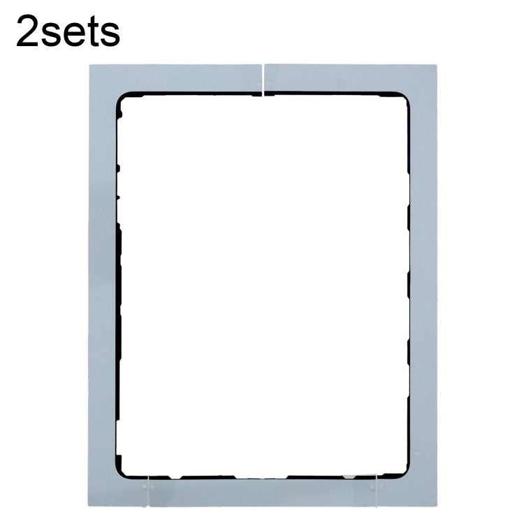 For iPad Pro 12.9 2022 6th 2Sets Front Housing Adhesive - Adhesive Sticker by PMC TechLife | Online Shopping South Africa | PMC TechLife | Buy Now Pay Later Mobicred