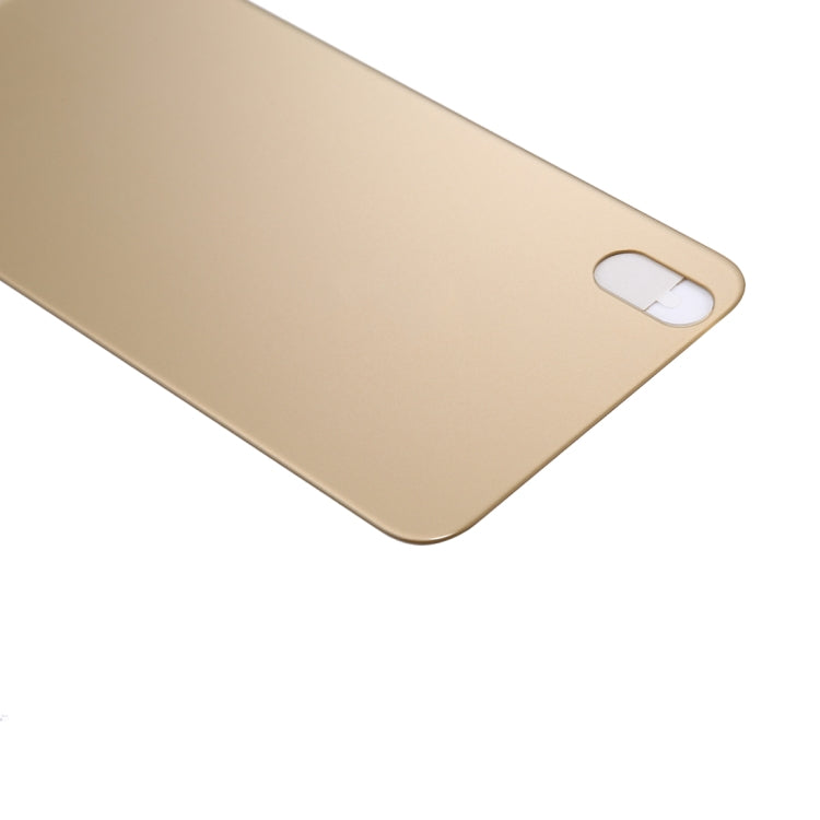 Glass Battery Back Cover for iPhone X(Gold) - Back Cover by PMc TechLife | Online Shopping South Africa | PMc TechLife | Buy Now Pay Later Mobicred