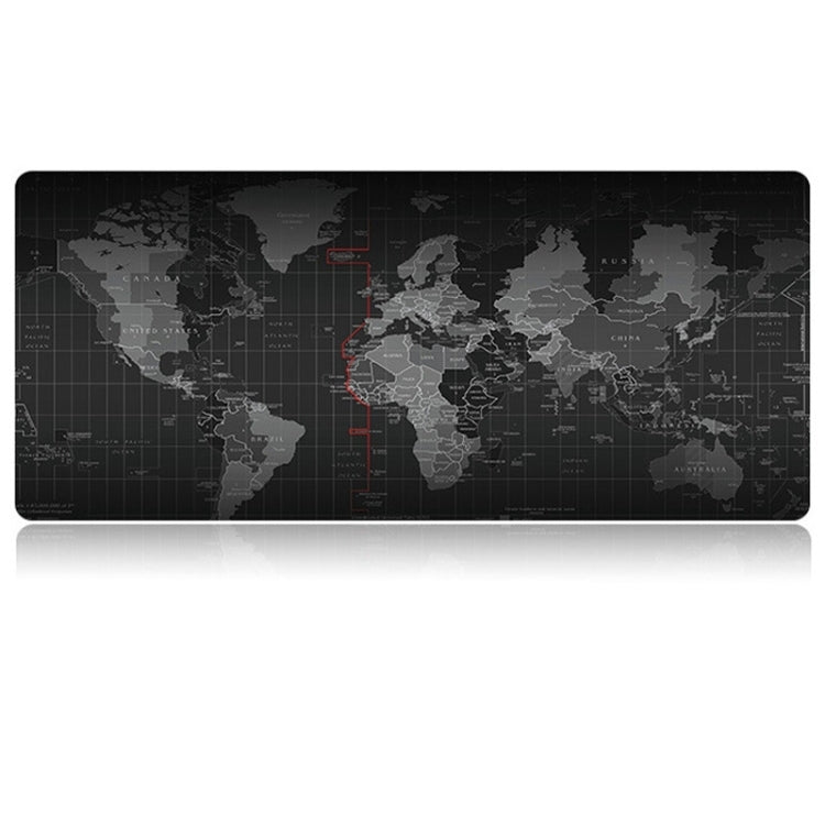 Extended Large Anti-Slip World Map Pattern Soft Rubber Smooth Cloth Surface Game Mouse Pad Keyboard Mat, Size: 100 x 50cm - Mouse Pads by PMC TechLife | Online Shopping South Africa | PMC TechLife