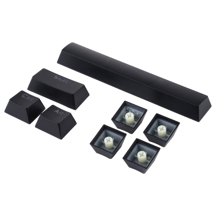 ABS Translucent Keycaps, OEM Highly Mechanical Keyboard, Universal Game Keyboard (Black) - Silicone / Sticker by PMC TechLife | Online Shopping South Africa | PMC TechLife