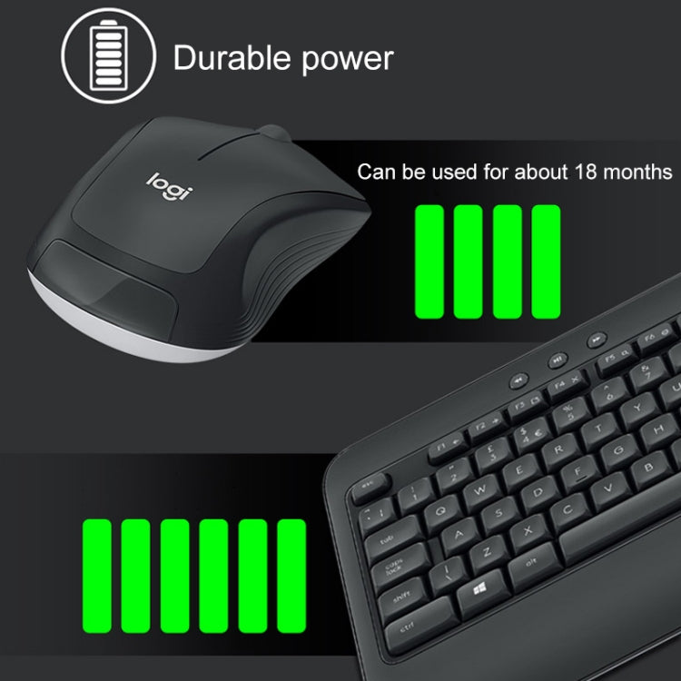 Logitech MK540 Wireless Keyboard and Mouse Set (Black) - free shipping - PMC Jewellery - Order now!