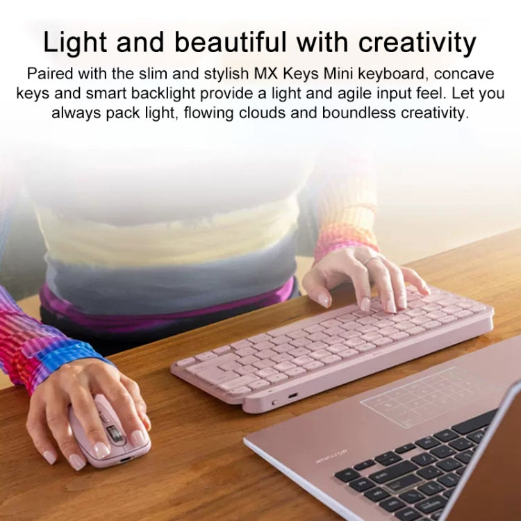 Logitech MX Anywhere 3S 4 Keys Wireless Bluetooth Dual Mode Mute Mouse (White) - free shipping - PMC Jewellery - Order now!