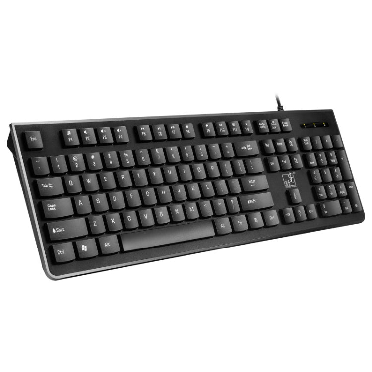 ZGB S500 Square Key USB Wired Computer Keyboard(Black) - Wired Keyboard by Chasing Leopard | Online Shopping South Africa | PMC TechLife | Buy Now Pay Later Mobicred