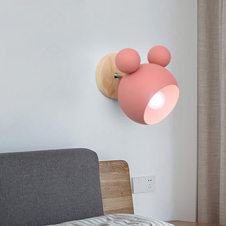 Creative Cartoon E27 LED White Light Wall Lamp for Bedside Passage (Pink) - Wall Lamps by PMc TechLife | Online Shopping South Africa | PMc TechLife | Buy Now Pay Later Mobicred