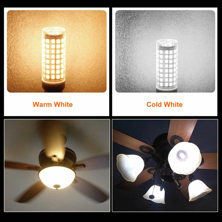 E11 102 LEDs SMD 2835 2800-3200K LED Corn Light, AC 110V(Warm White) - LED Blubs & Tubes by PMc TechLife | Online Shopping South Africa | PMc TechLife | Buy Now Pay Later Mobicred