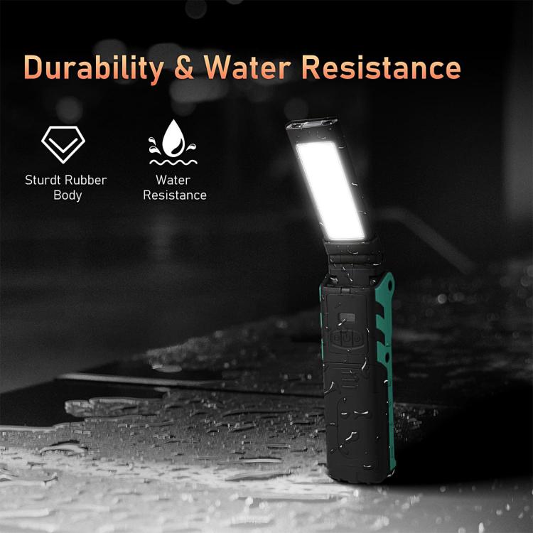ES106 IP44 Waterproof COB Work Light USB Rechargeable Emergency Flashlight - Camping Lighting by PMc TechLife | Online Shopping South Africa | PMc TechLife | Buy Now Pay Later Mobicred