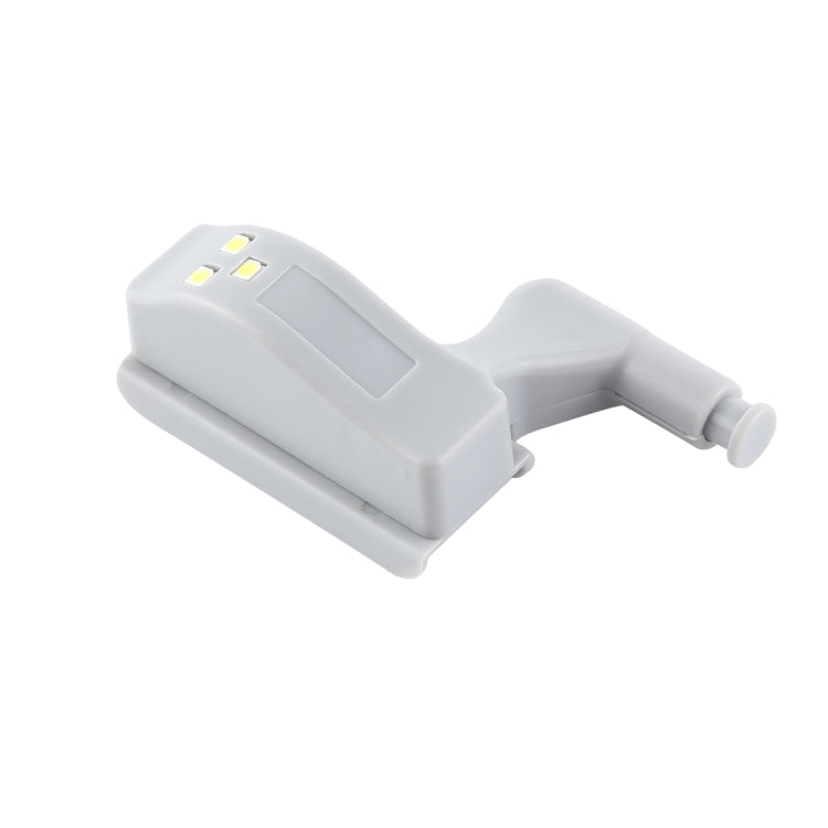 10 PCS 0.3W Universal Inner Hinge LED Sensor lamp Cupboard 3 LEDs Night light Auto ON/OFF Bulb(White Light) - Sensor LED Lights by PMC TechLife | Online Shopping South Africa | PMC TechLife | Buy Now Pay Later Mobicred