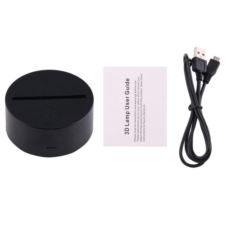 Balloon Style 3D Touch Switch Control LED Light , 7 Color Discoloration Creative Visual Stereo Lamp Desk Lamp Night Light - Novelty Lighting by PMC TechLife | Online Shopping South Africa | PMC TechLife | Buy Now Pay Later Mobicred