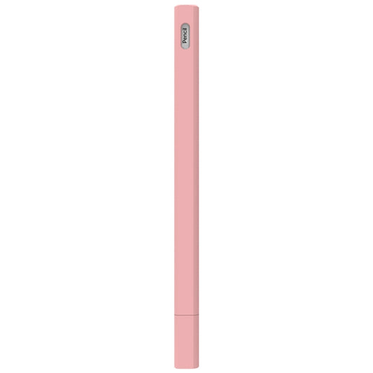 LOVE MEI For Apple Pencil 2 Triangle Shape Stylus Pen Silicone Protective Case Cover(Pink) - Pencil Accessories by LOVE MEI | Online Shopping South Africa | PMC Jewellery | Buy Now Pay Later Mobicred