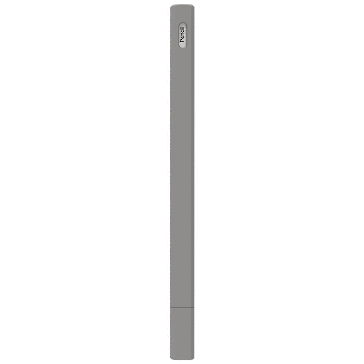 LOVE MEI For Apple Pencil 2 Triangle Shape Stylus Pen Silicone Protective Case Cover(Grey) - Pencil Accessories by LOVE MEI | Online Shopping South Africa | PMC Jewellery | Buy Now Pay Later Mobicred