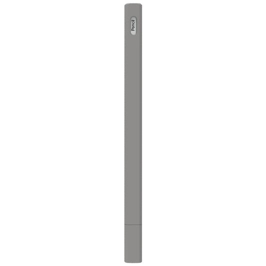 LOVE MEI For Apple Pencil 2 Triangle Shape Stylus Pen Silicone Protective Case Cover(Grey) - Pencil Accessories by LOVE MEI | Online Shopping South Africa | PMC Jewellery | Buy Now Pay Later Mobicred