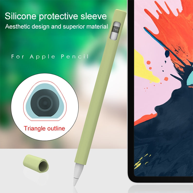 LOVE MEI For Apple Pencil 2 Triangle Shape Stylus Pen Silicone Protective Case Cover(Blue) - free shipping - PMC TechLife - Order now!