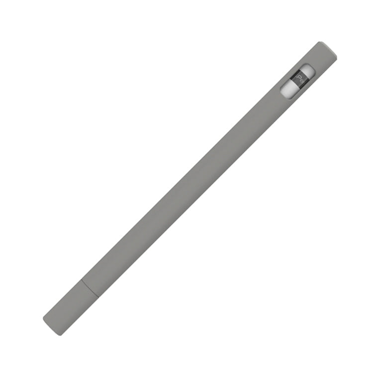 LOVE MEI For Apple Pencil 1 Triangle Shape Stylus Pen Silicone Protective Case Cover (Grey) - Pencil Accessories by LOVE MEI | Online Shopping South Africa | PMC Jewellery