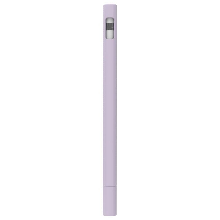 LOVE MEI For Apple Pencil 1 Triangle Shape Stylus Pen Silicone Protective Case Cover (Purple) - Pencil Accessories by LOVE MEI | Online Shopping South Africa | PMC Jewellery