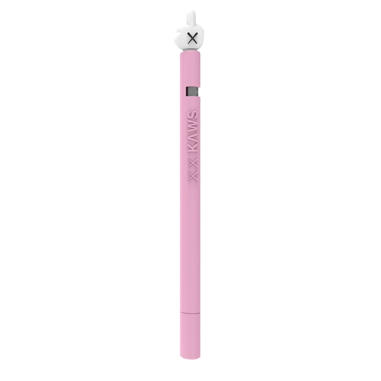 LOVE MEI For Apple Pencil 1 Middle Finger Shape Stylus Pen Silicone Protective Case Cover (Pink) - Pencil Accessories by LOVE MEI | Online Shopping South Africa | PMC Jewellery